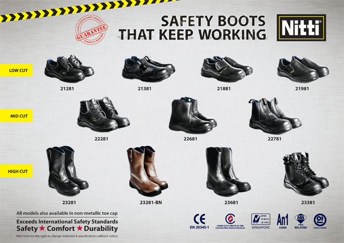 Nitti Safety Footwear – Hoe Seng (S.K 